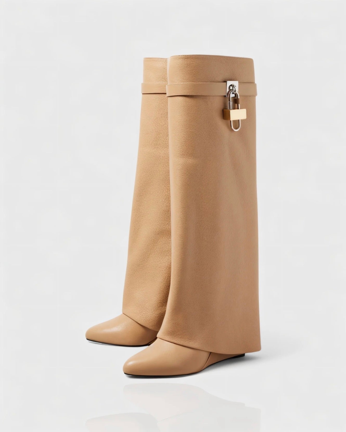 Bottes Lock, Beige